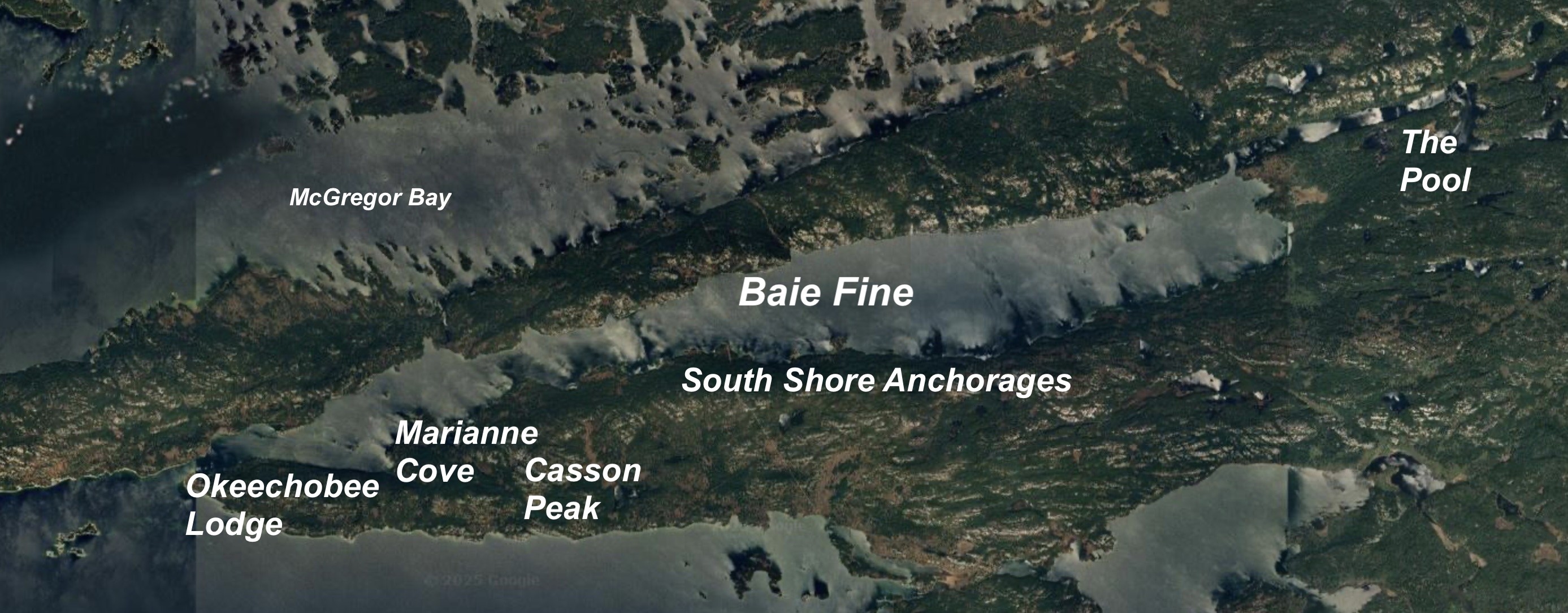 Baie Fine Google Earth