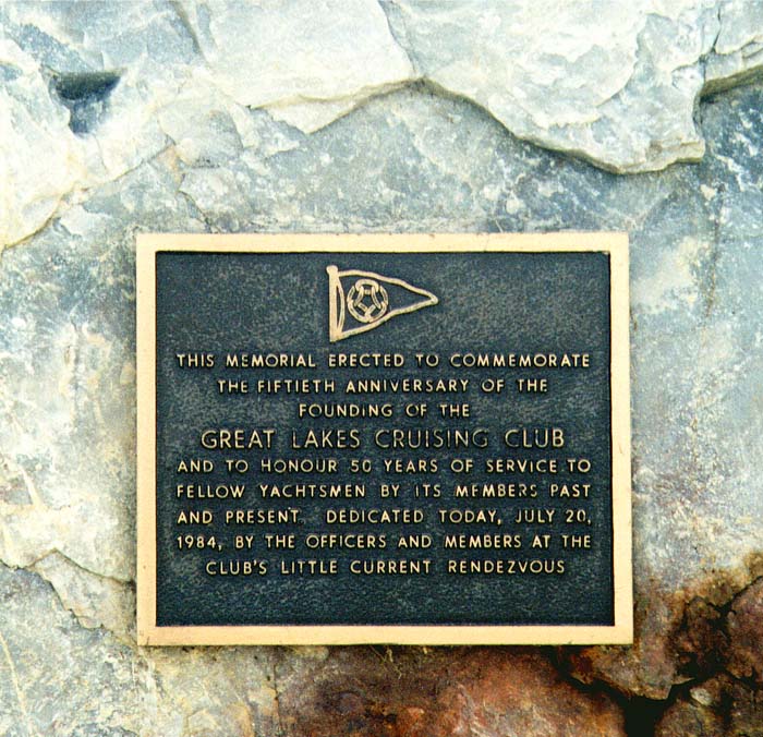 Little Current plaque