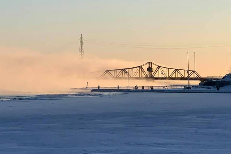 Little Current Swing Bridge